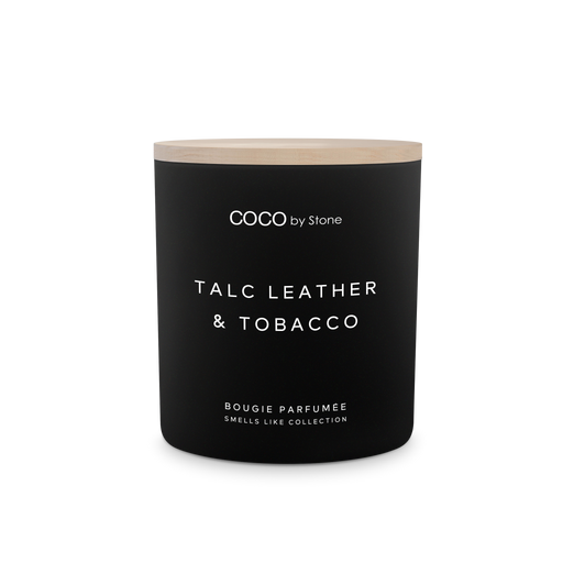 11oz Smells Like Talc Leather & Tobacco Candle