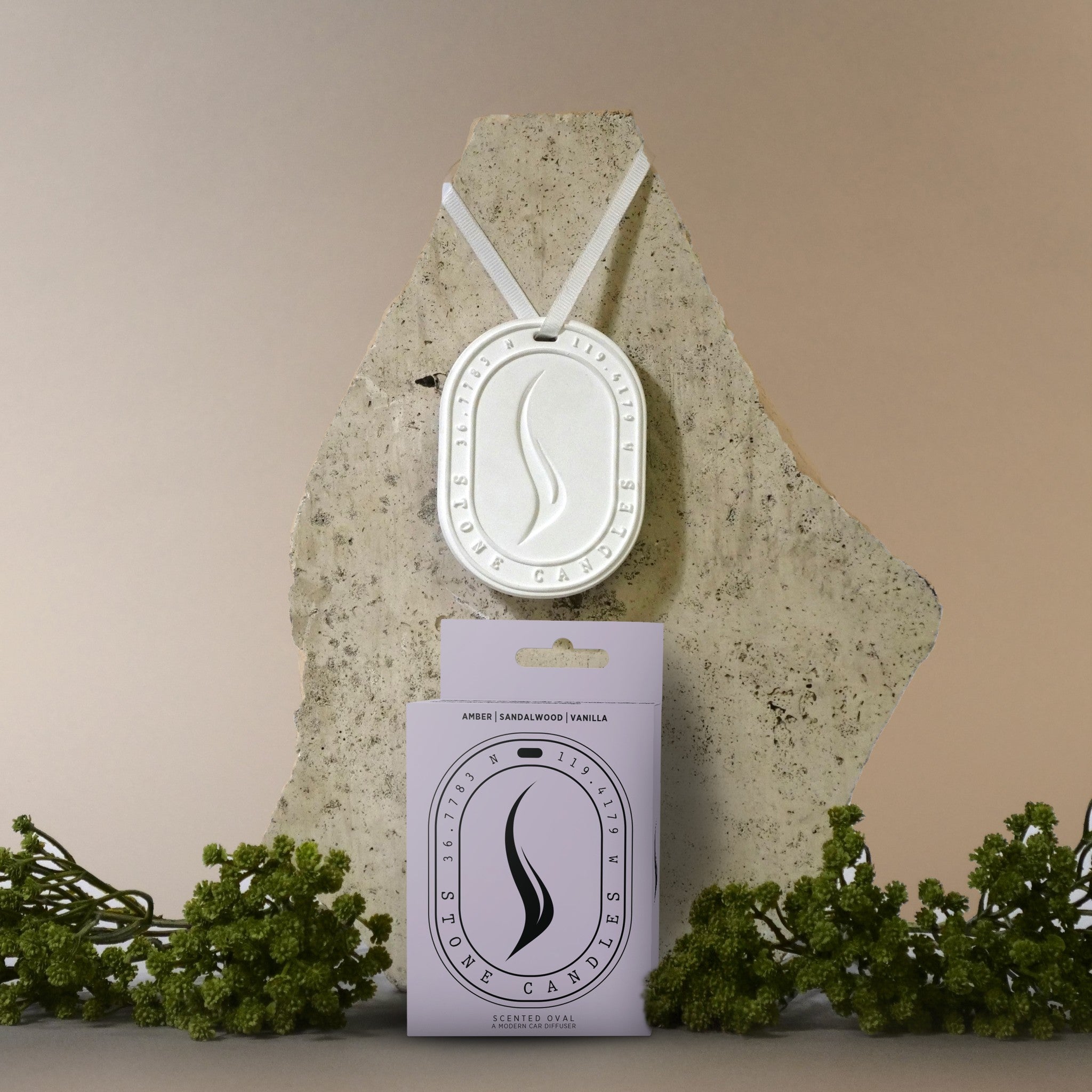 Scented Oval Diffuser (Amber | Sandalwood | Vanilla)