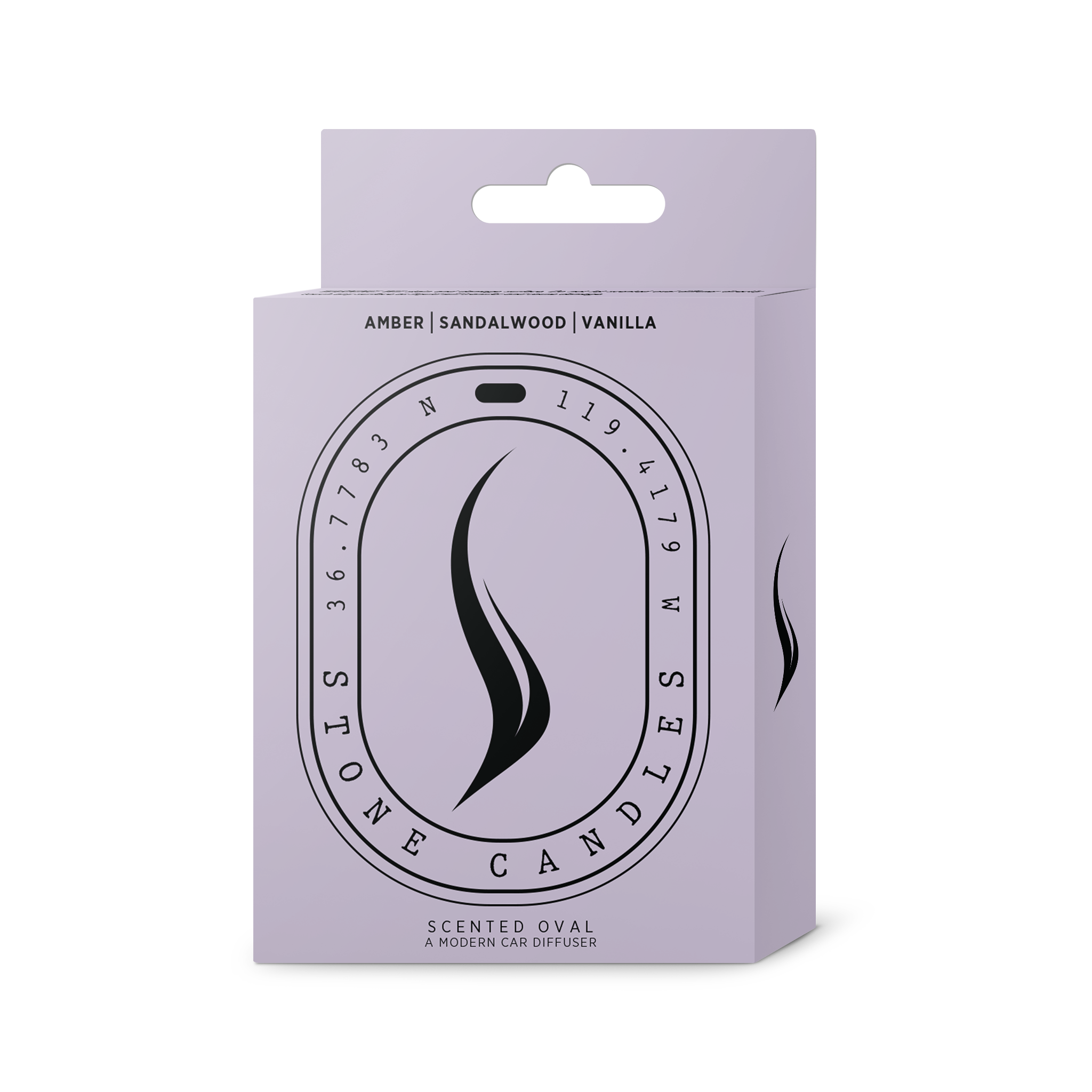 Scented Oval Diffuser (Amber | Sandalwood | Vanilla)