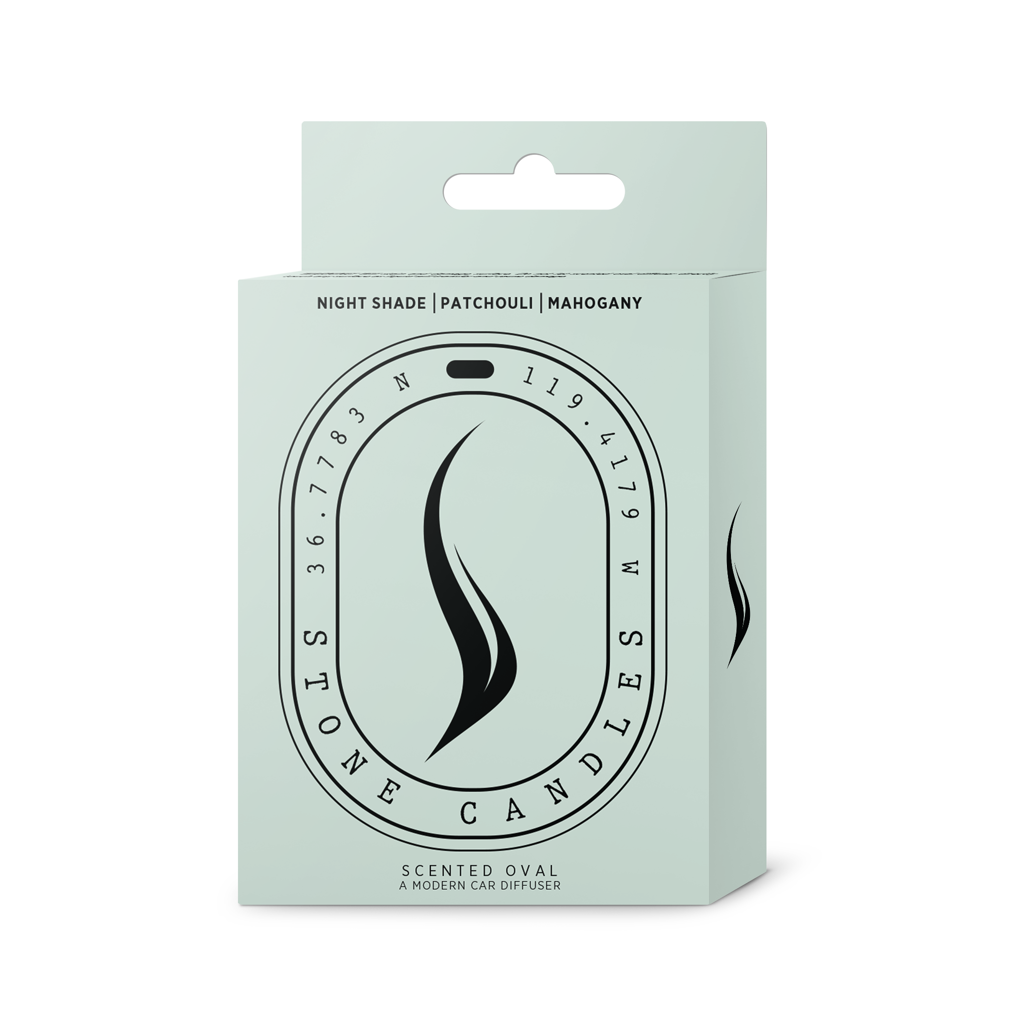 Scented Oval Diffuser (Night Shade | Patchouli | Mahogany)