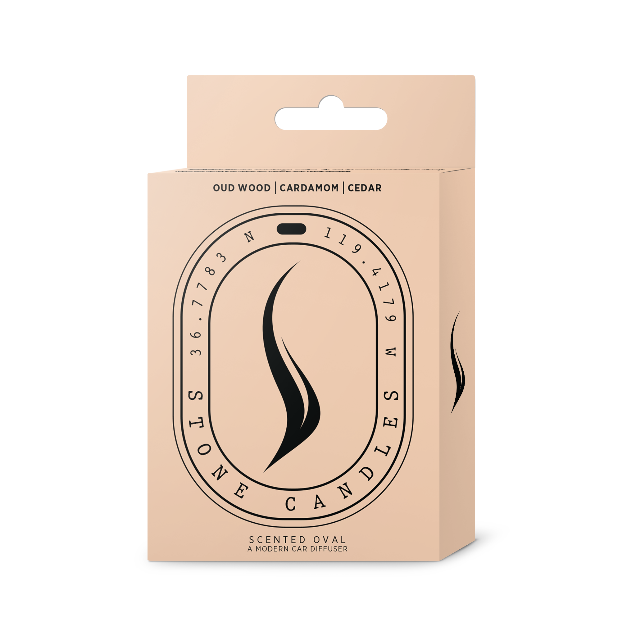 Scented Oval Diffuser (Oud Wood | Cardamom | Cedar)