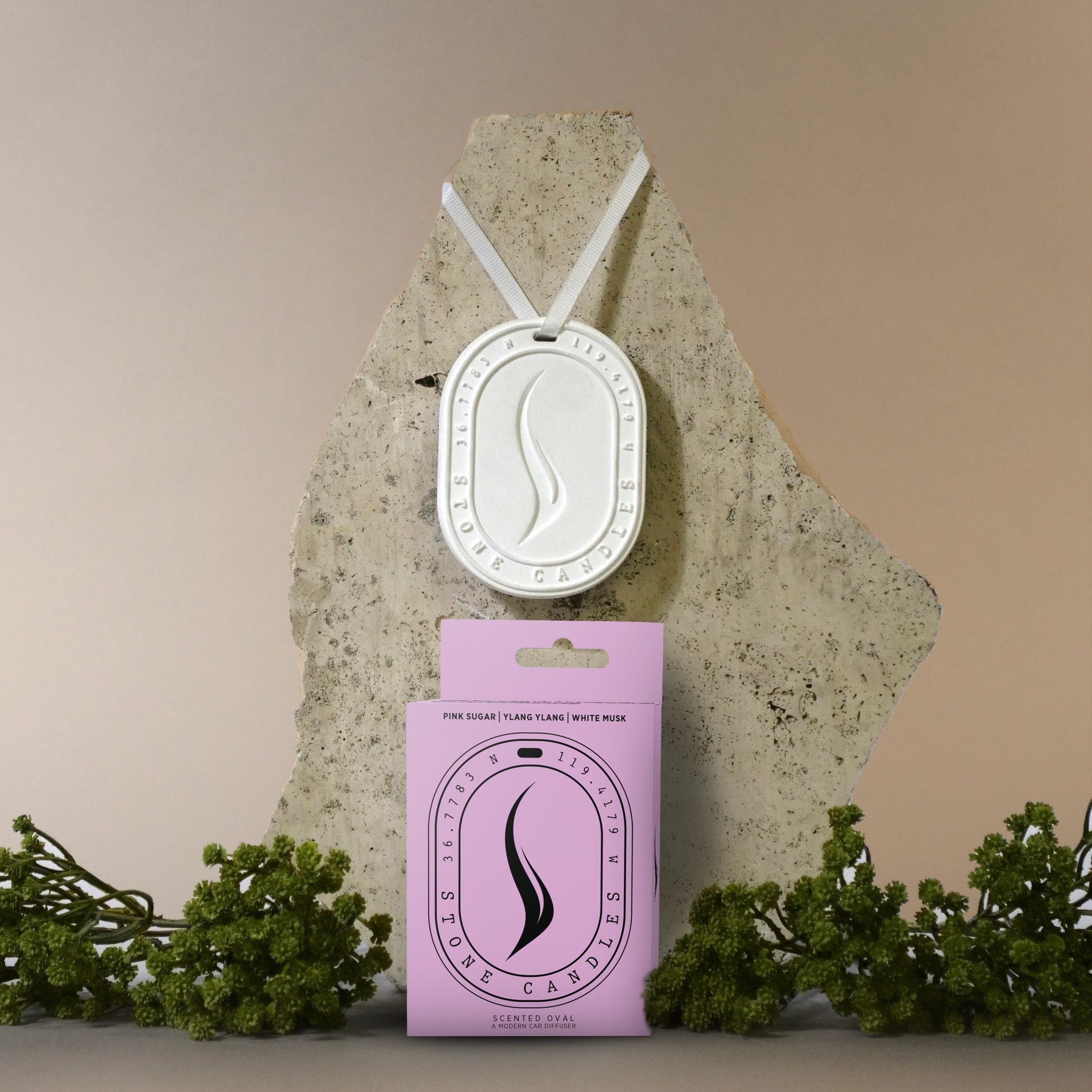 Scented Oval Diffuser (Pink Sugar | Ylang Ylang | White Musk)