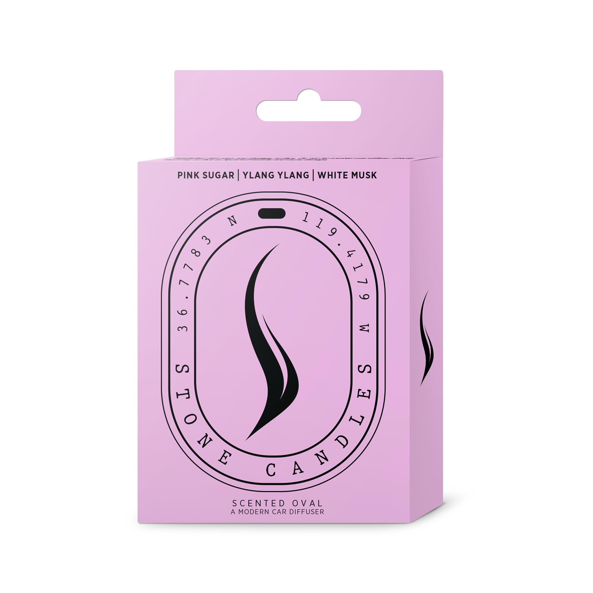 Scented Oval Diffuser (Pink Sugar | Ylang Ylang | White Musk)