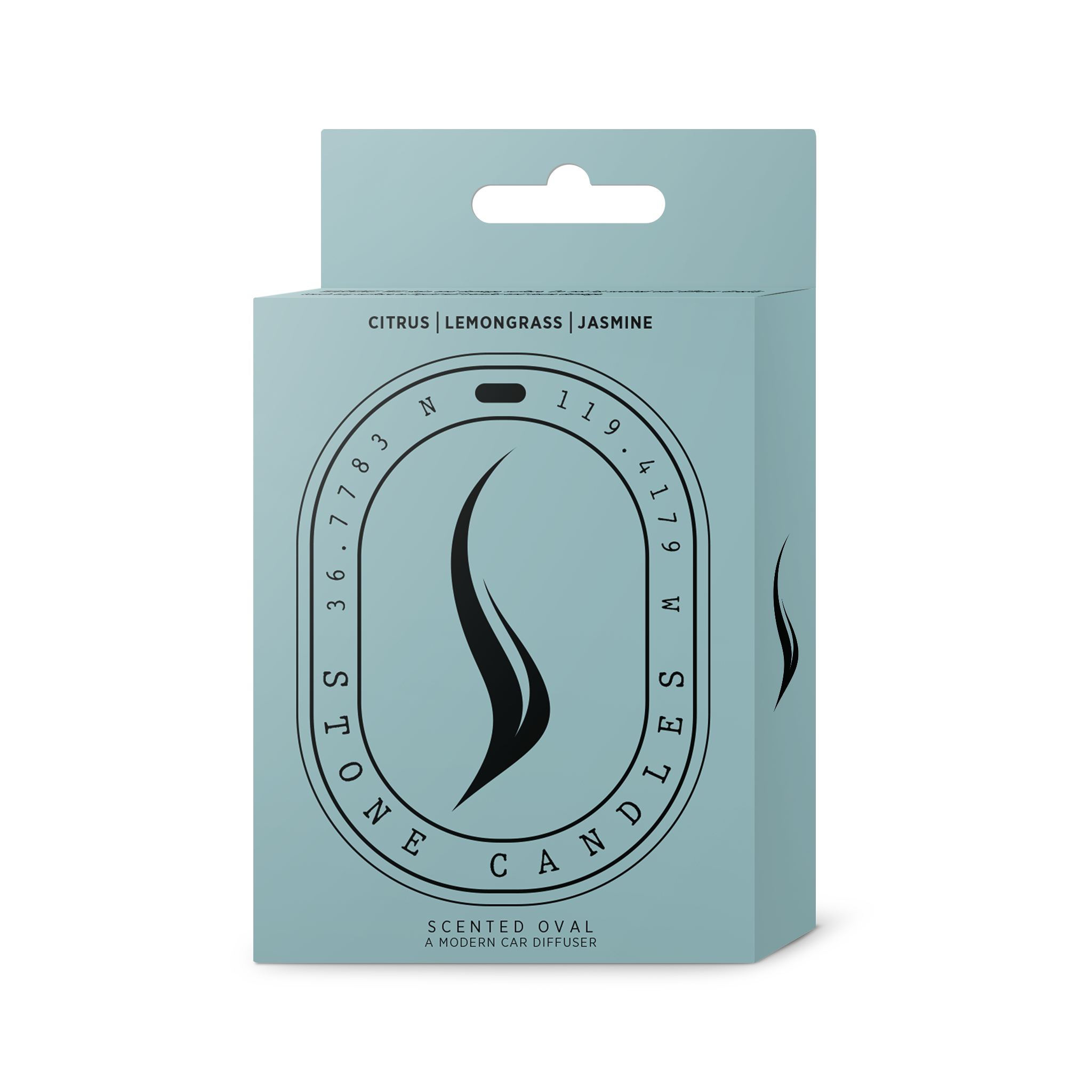 Scented Oval Diffuser (Citrus | Lemongrass | Jasmine)