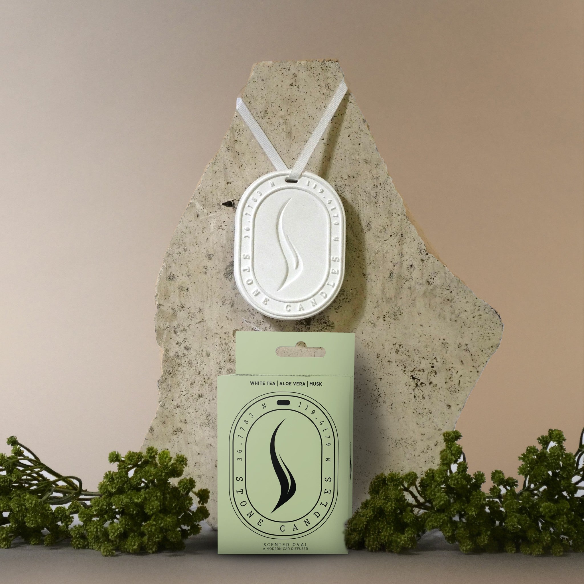 Scented Oval Diffuser (White Tea | Aloe Vera | Musk)