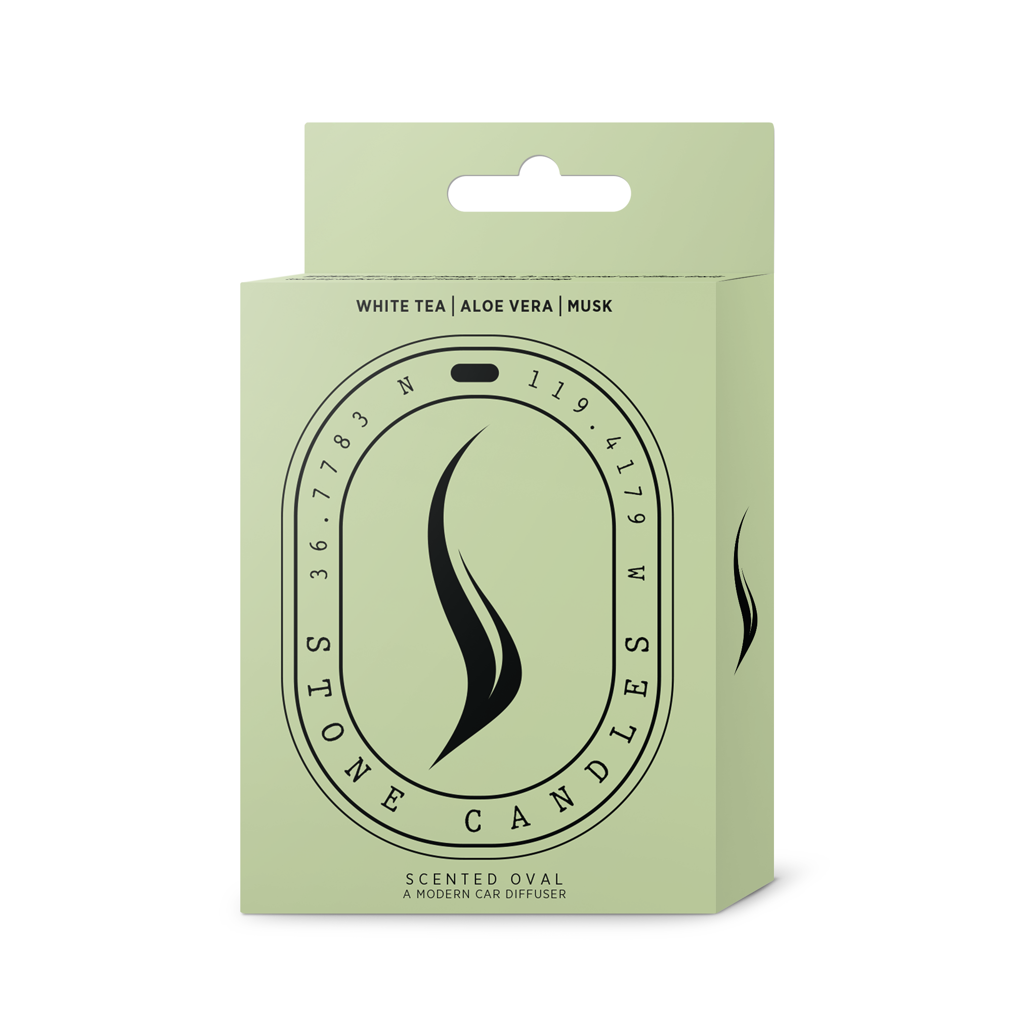 Scented Oval Diffuser (White Tea | Aloe Vera | Musk)