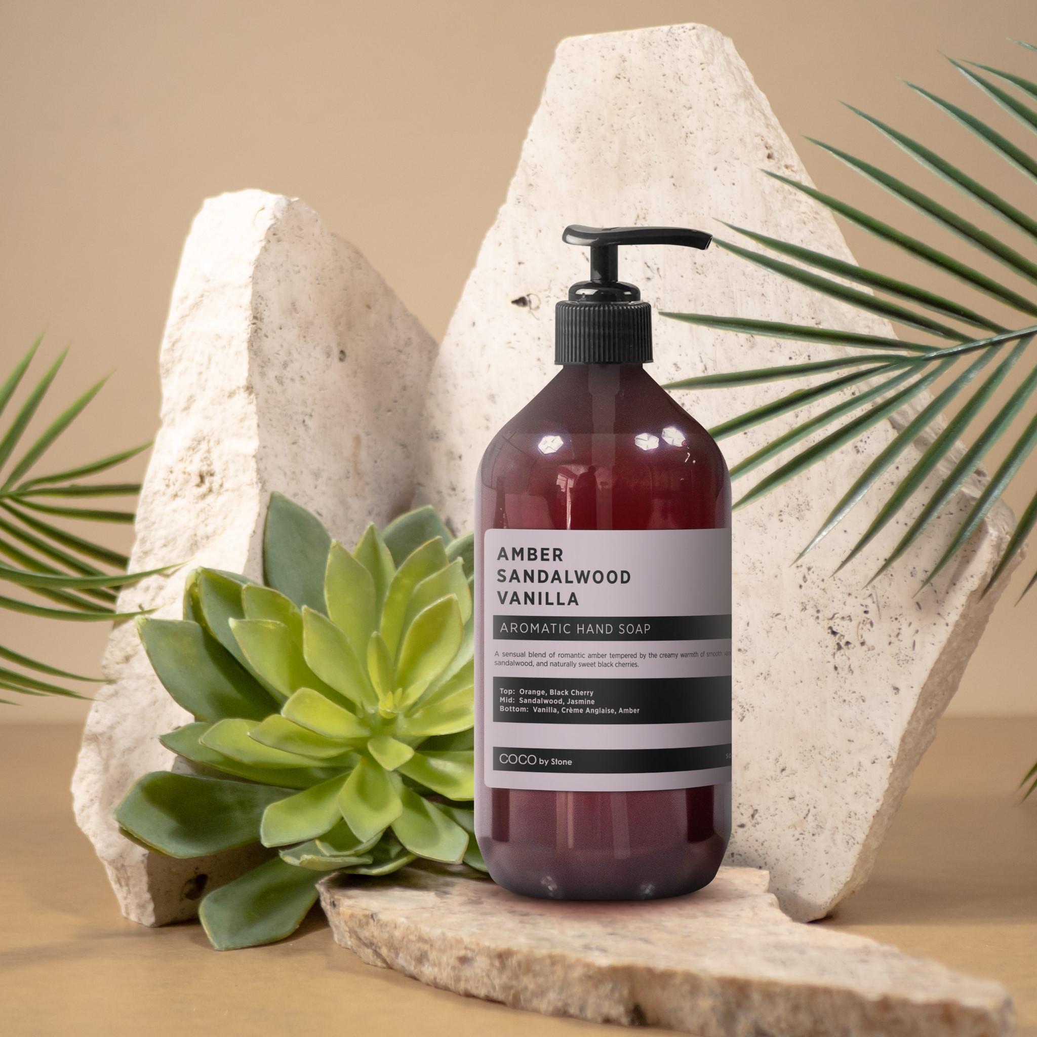 Amber | Sandalwood | Vanilla Hand Soap