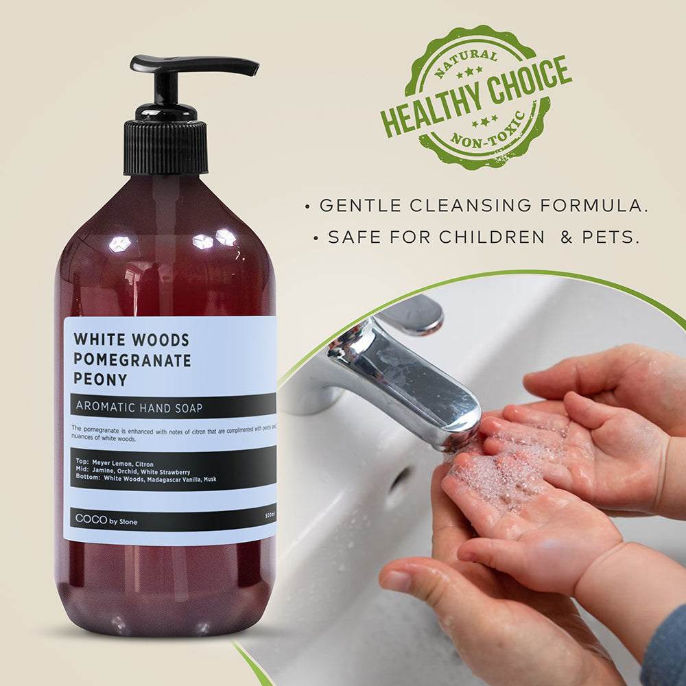 White Woods | Pomegranate | Peony Hand Soap