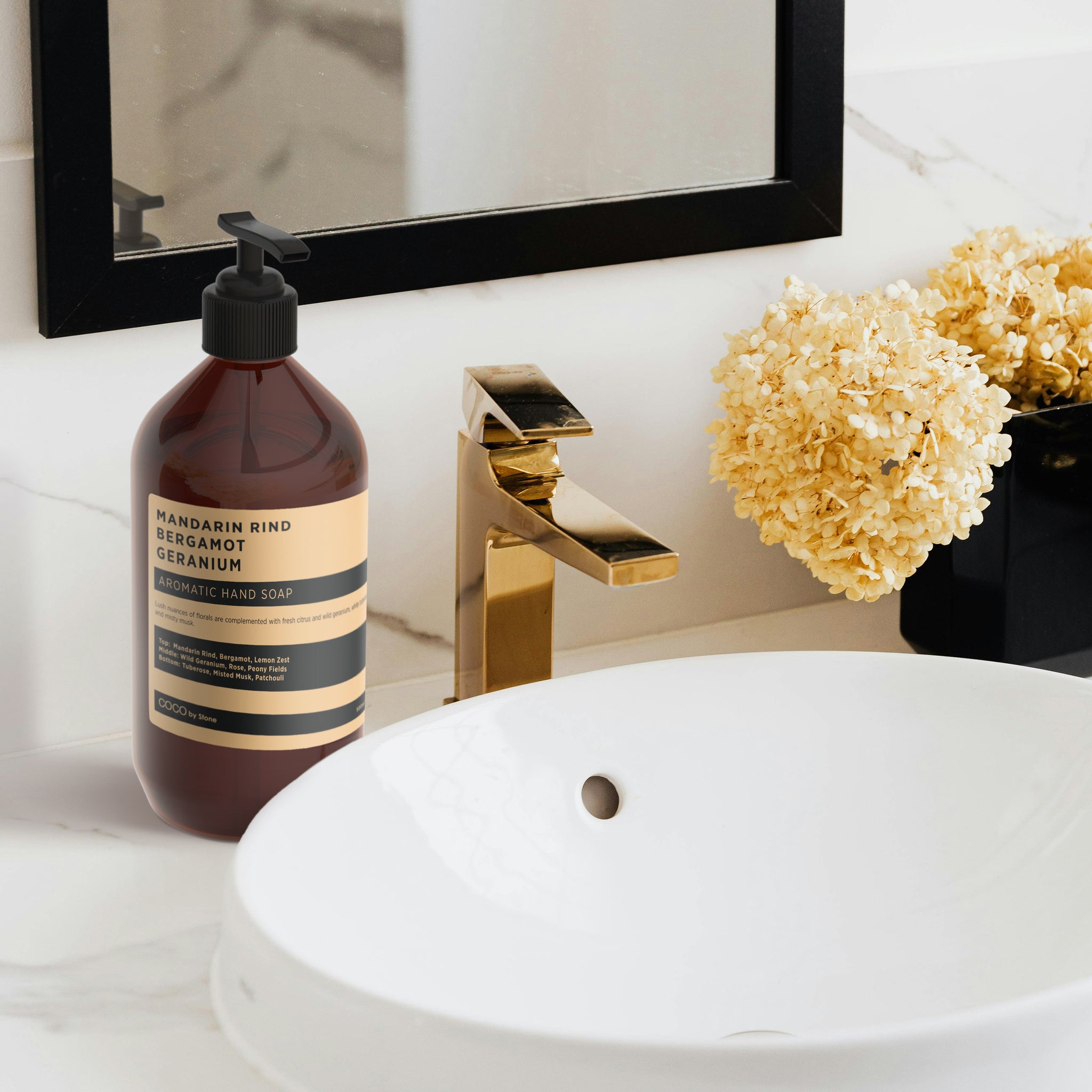 Mandarin Rind | Bergamot | Geranium Hand Soap