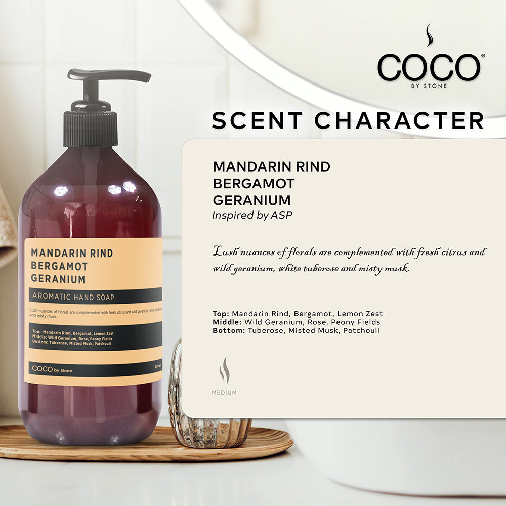 Mandarin Rind | Bergamot | Geranium Hand Soap