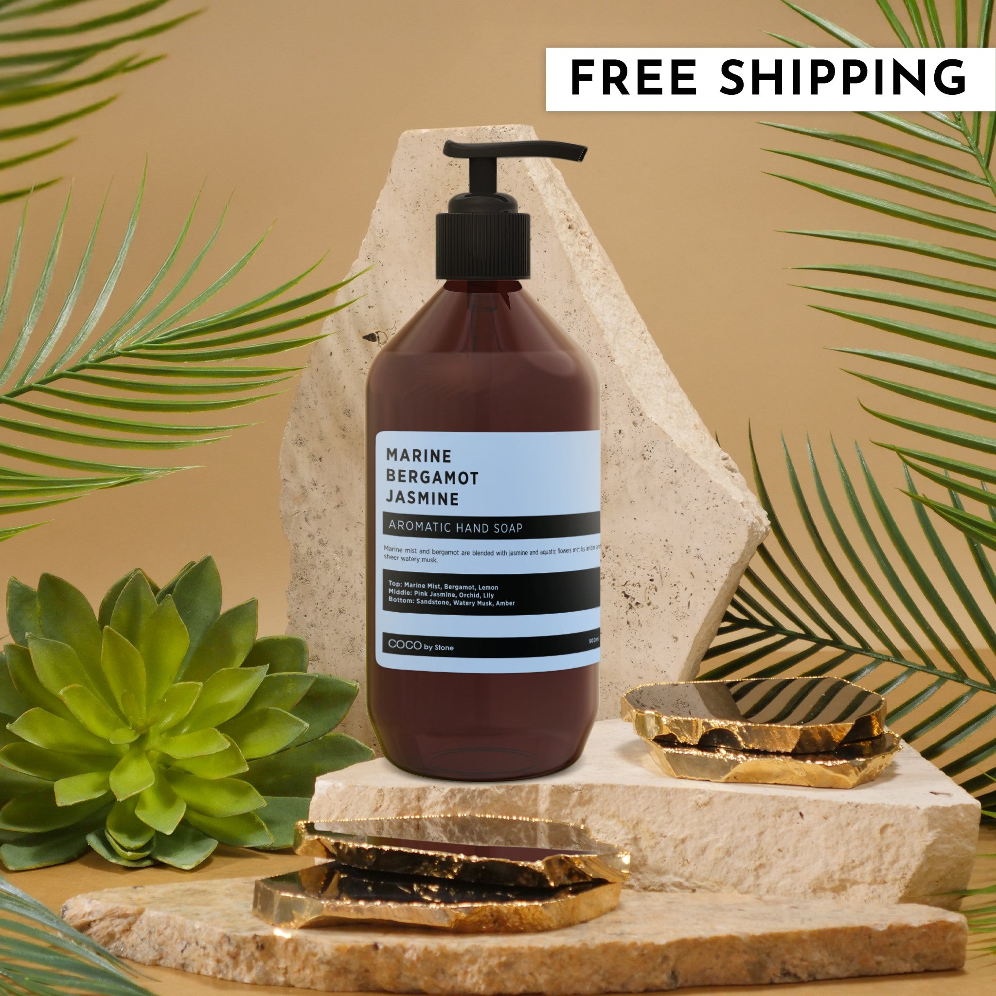 Marine | Bergamot | Jasmine Hand Soap