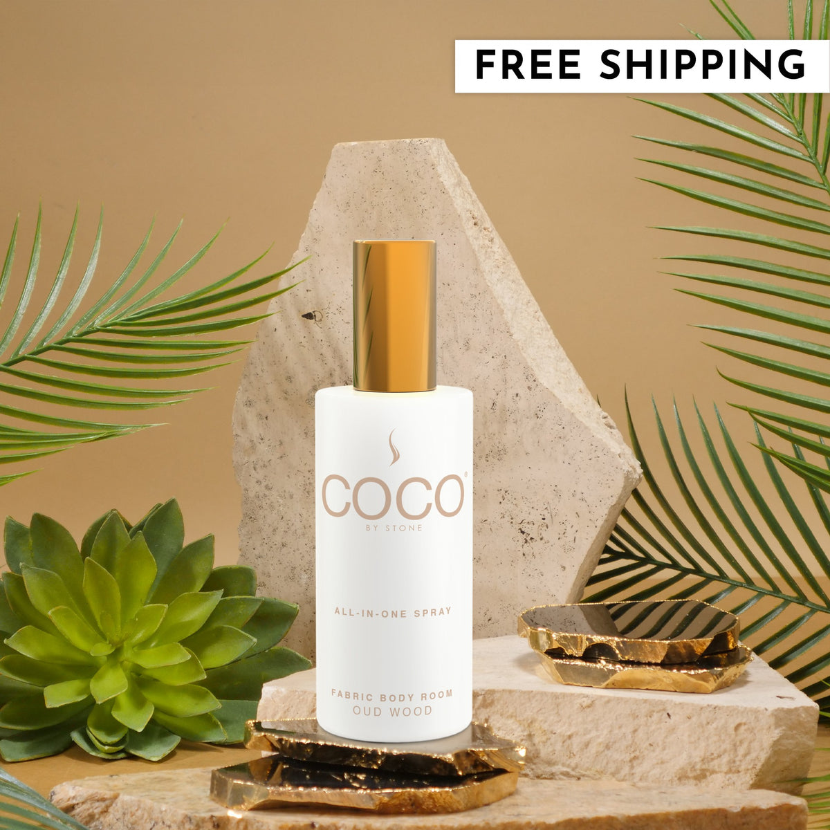 5oz Oud Wood All-In-One Spray — Stone Candles