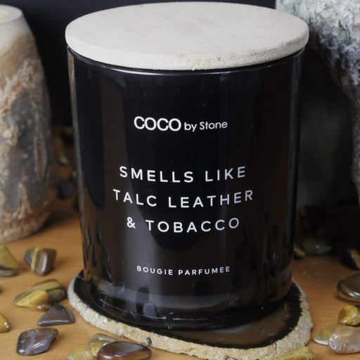 like tobacco 11oz Smells Like Talc Leather & Tobacco Candle like tobacco 11oz Smells Like Talc Leather & Tobacco Candle