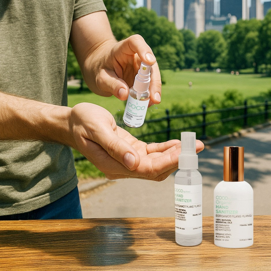 3.4oz Bergamot/Ylang Ylang Organic Hand Sanitizer