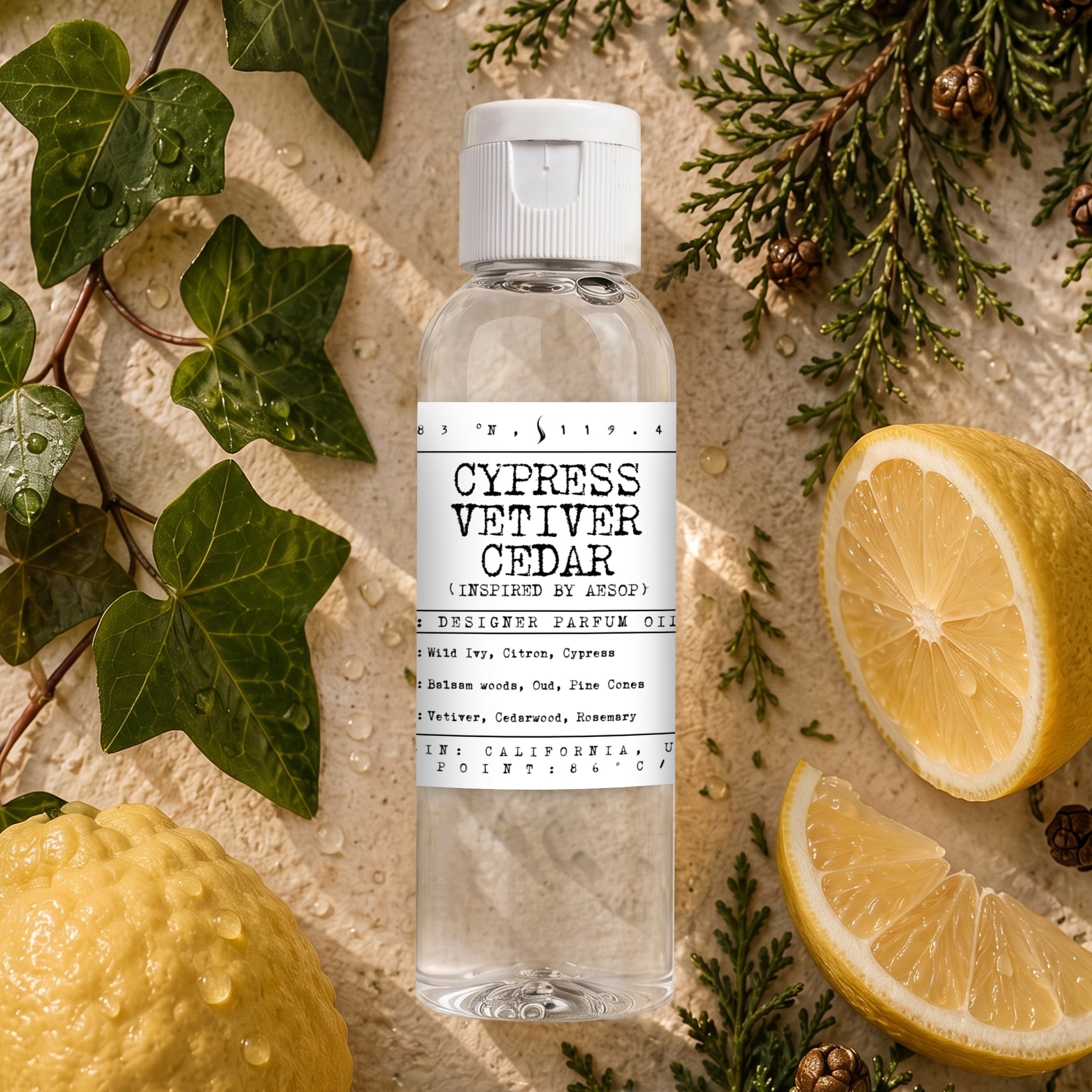 Cypress, Vetiver, Cedar (Our version) Fragrance Oil