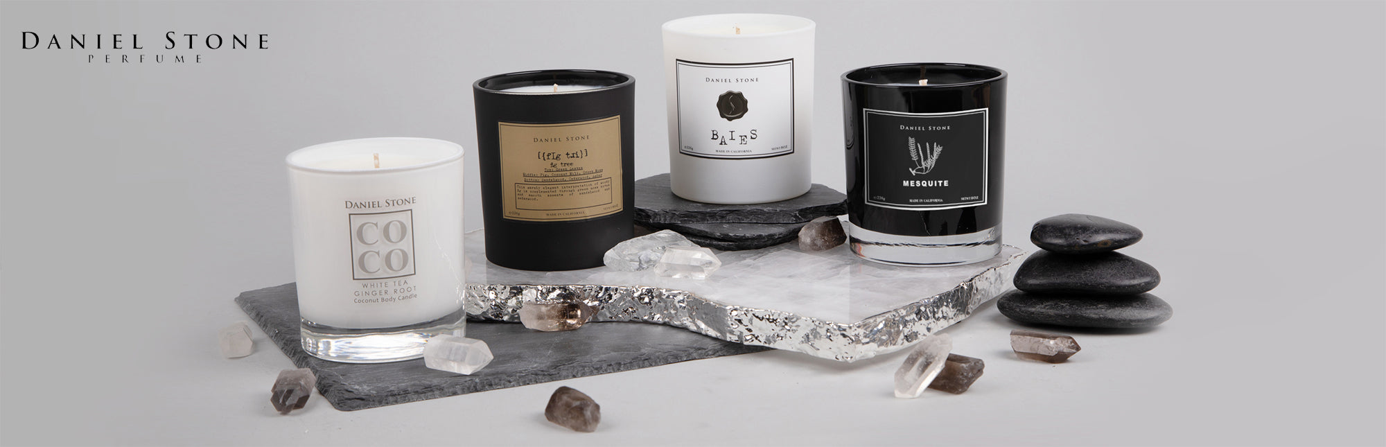 Stone Candles Premium Coconut Wax Candles