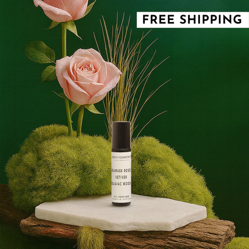 Damask Rose | Vetiver | Guaiac Wood Roll-on Oil Perfume (Inspired by Le Labo Rose 31® and Fairmont Hotel®)