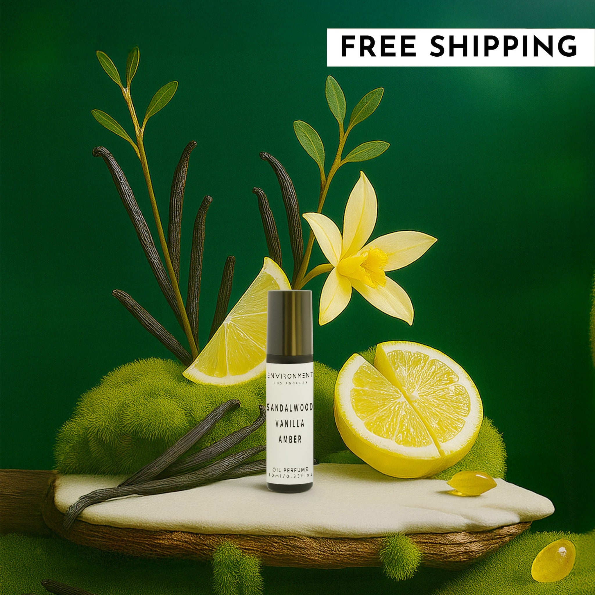 Sandalwood | Vanilla | Amber Roll-on Oil Perfume (Inspired by Hotel Costes®)