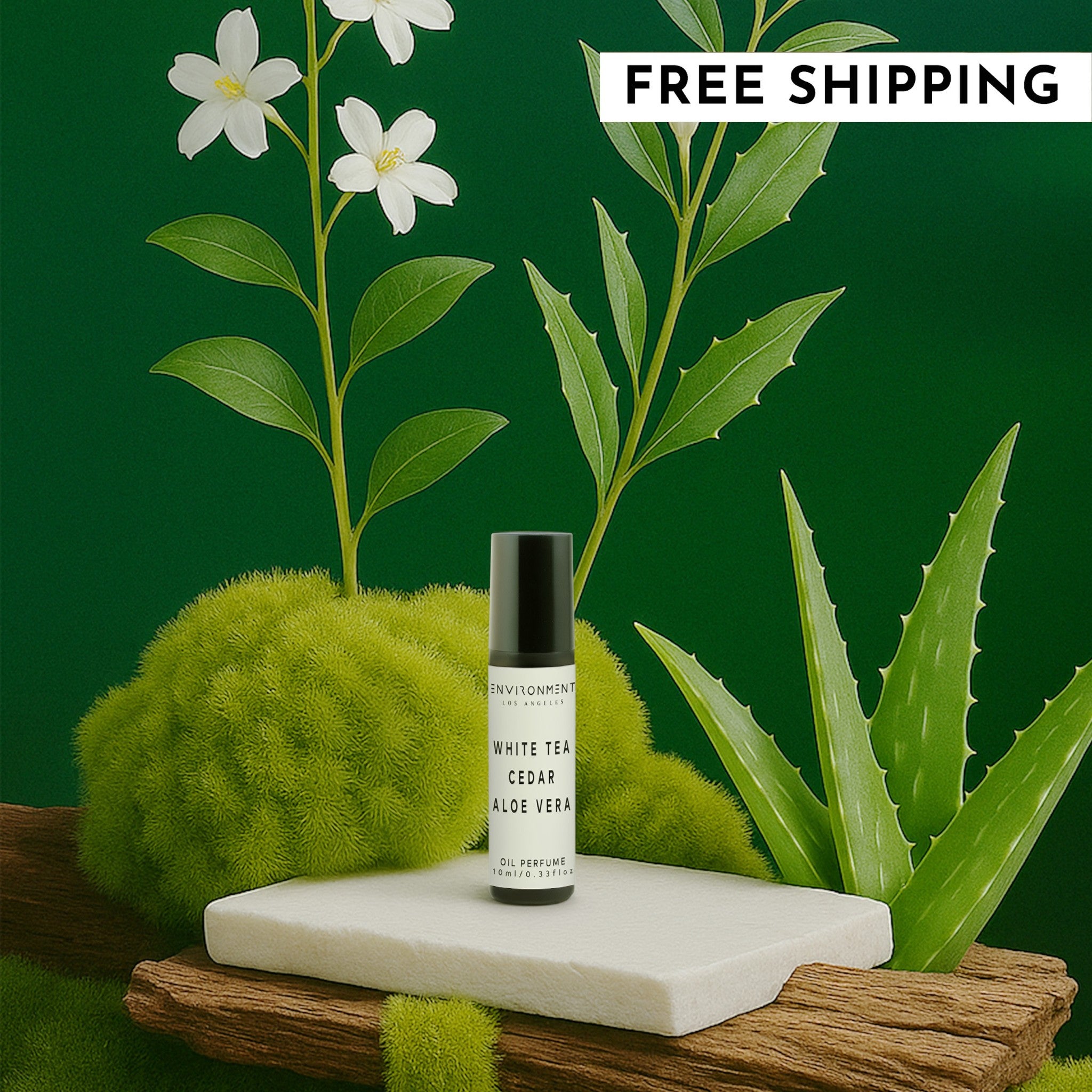 White Tea | Cedar | Aloe Vera Roll-on Oil Perfume (Inspired by Westin Hotel®)