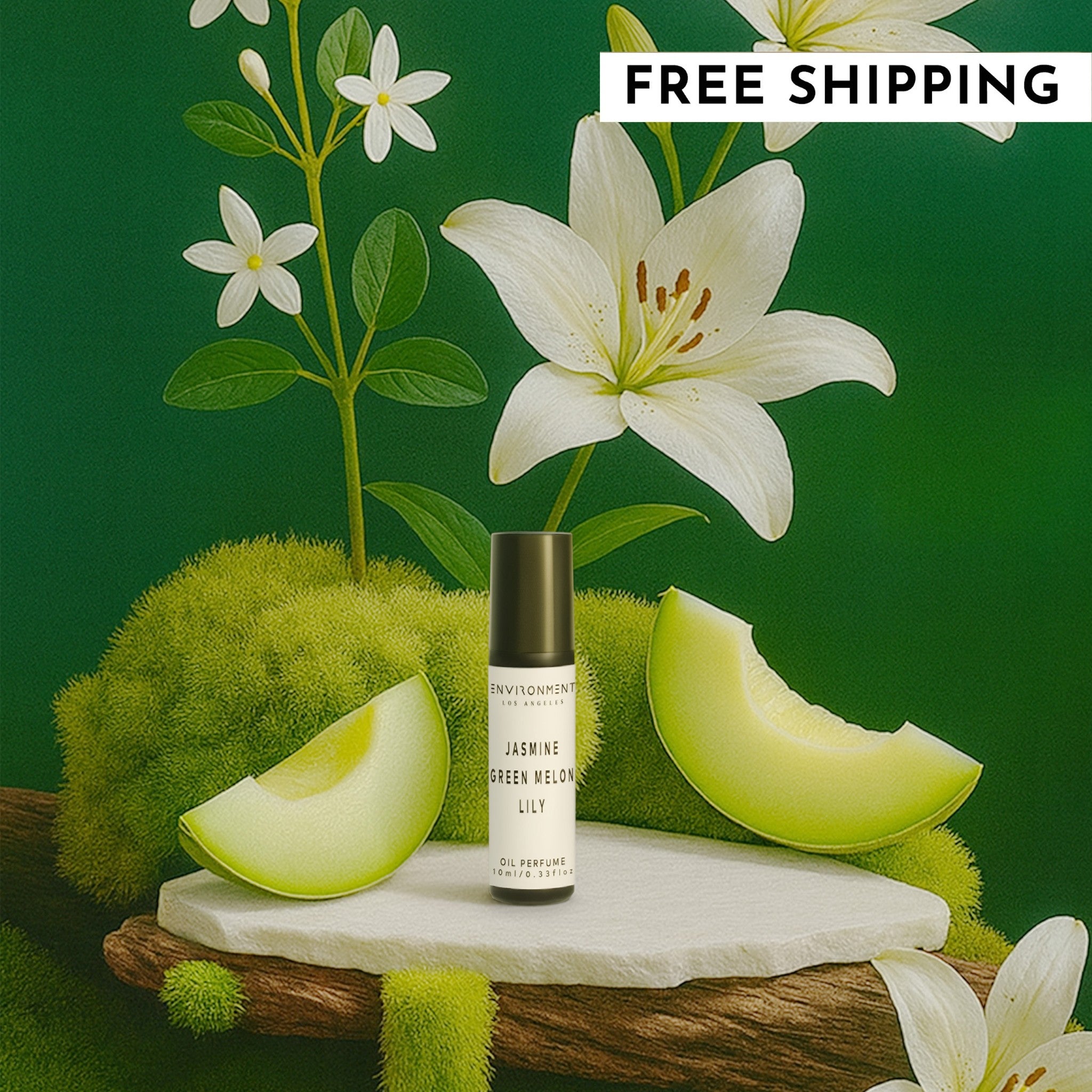 Jasmine | Green Melon | Lily Roll-on Oil Perfume (Inspired by The Wynn Hotel®)