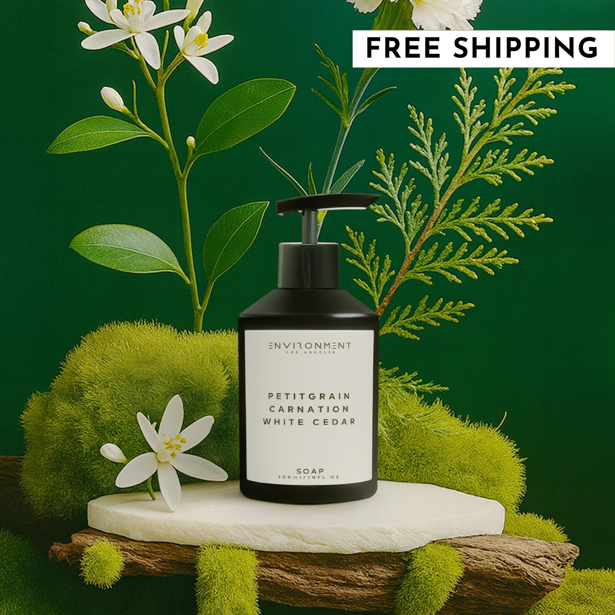 Petitgrain | Carnation | White Cedar Hand Soap (Inspired by YSL L'Homme®)