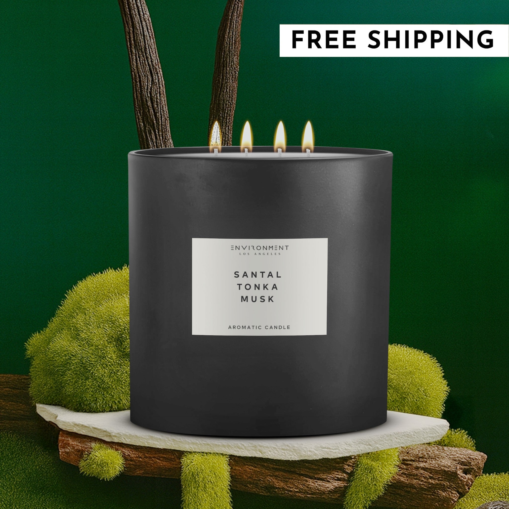 55oz Santal | Tonka | Musk Candle (Inspired by Le Labo Santal® and 1 Hotel®)
