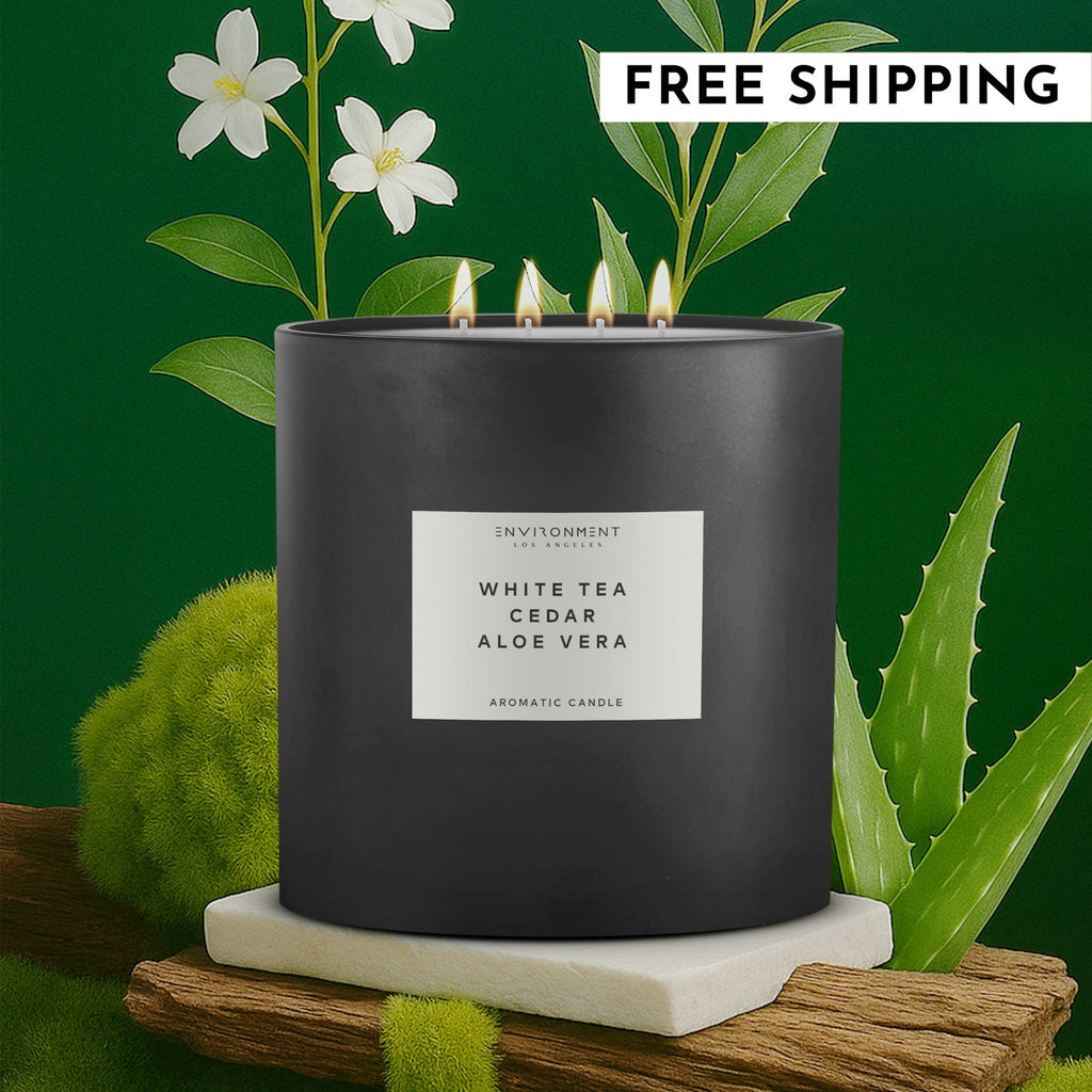 55oz White Tea | Cedar | Aloe Vera Candle (Inspired by Westin