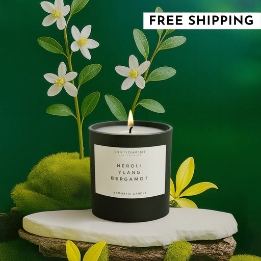 8oz Neroli | Ylang | Bergamot Candle with Lid and Box (Inspired by Chanel Chanel #5®)