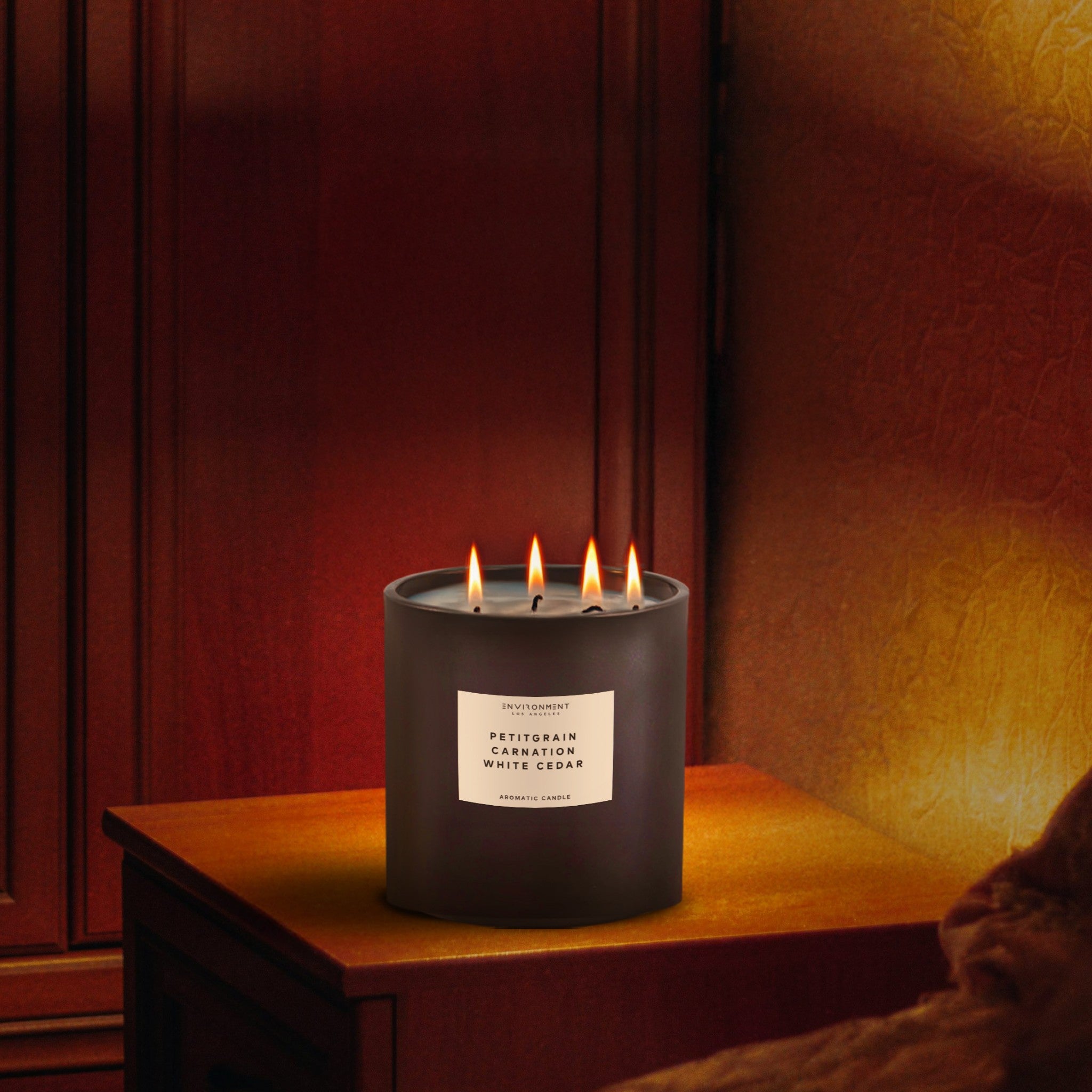 55oz Petitgrain | Carnation | White Cedar Candle (Inspired by YSL L'Homme®)