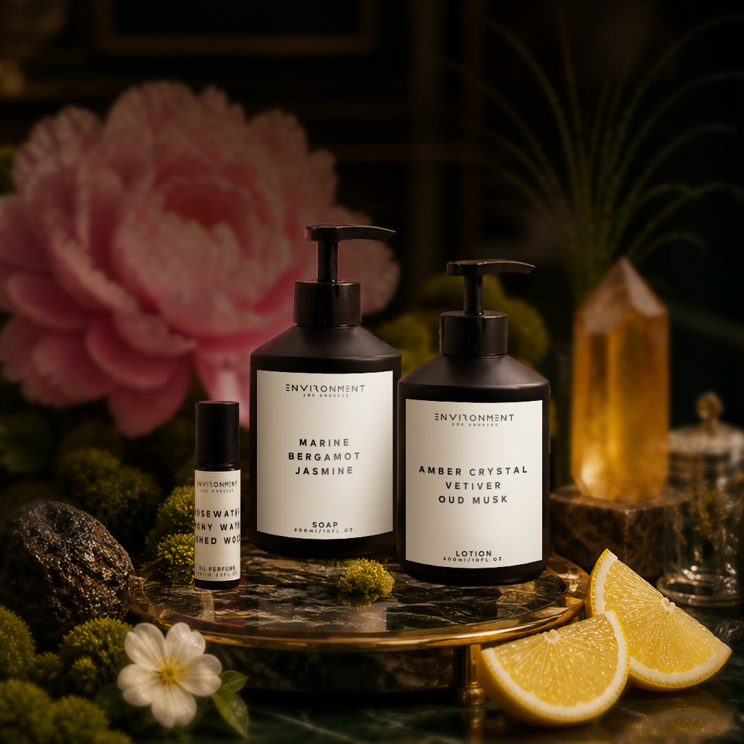 Amber Crystal | Vetiver | Oud Musk Lotion (Inspired by Baccarat Rouge 540®)