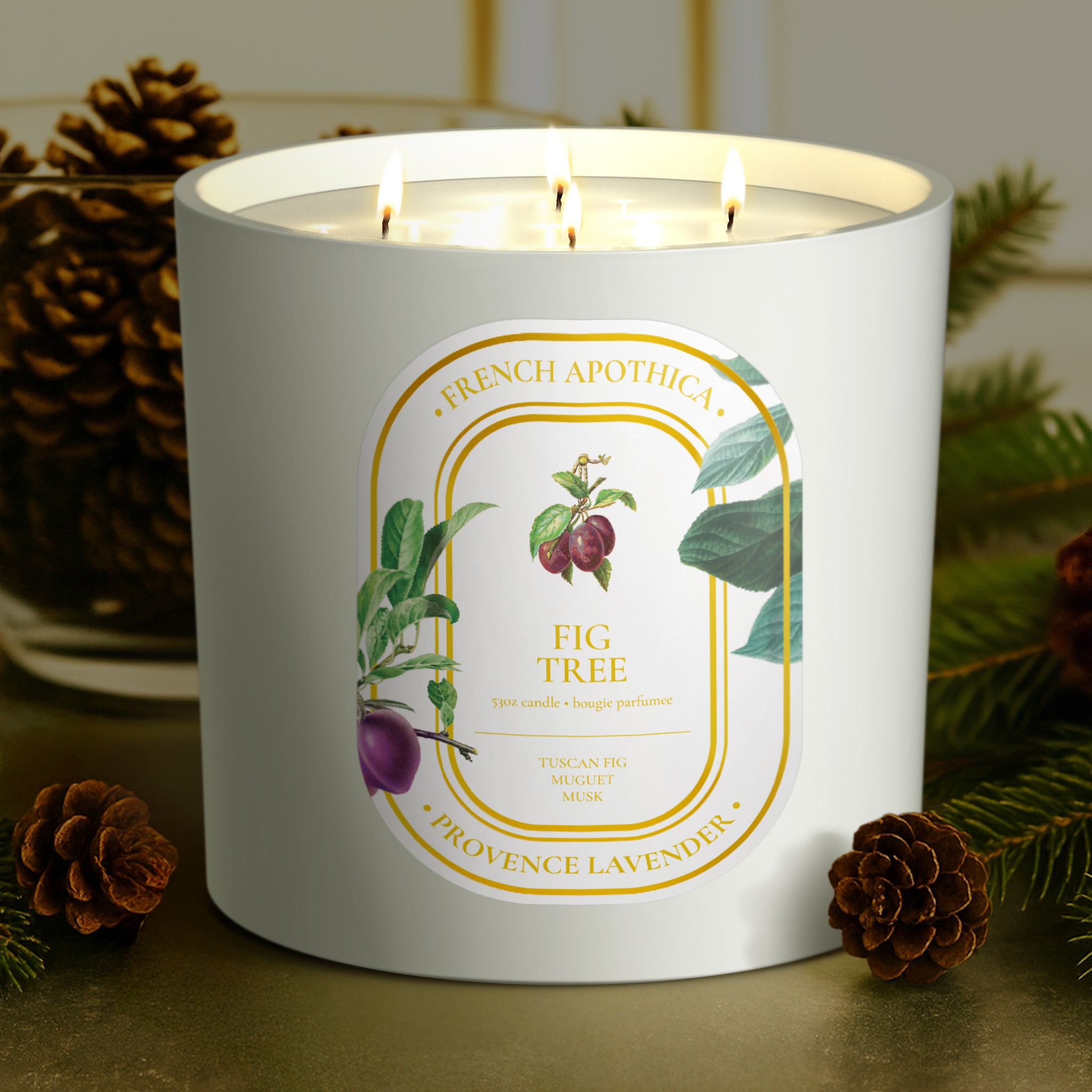 53oz French Apothica Fig Tree Candle