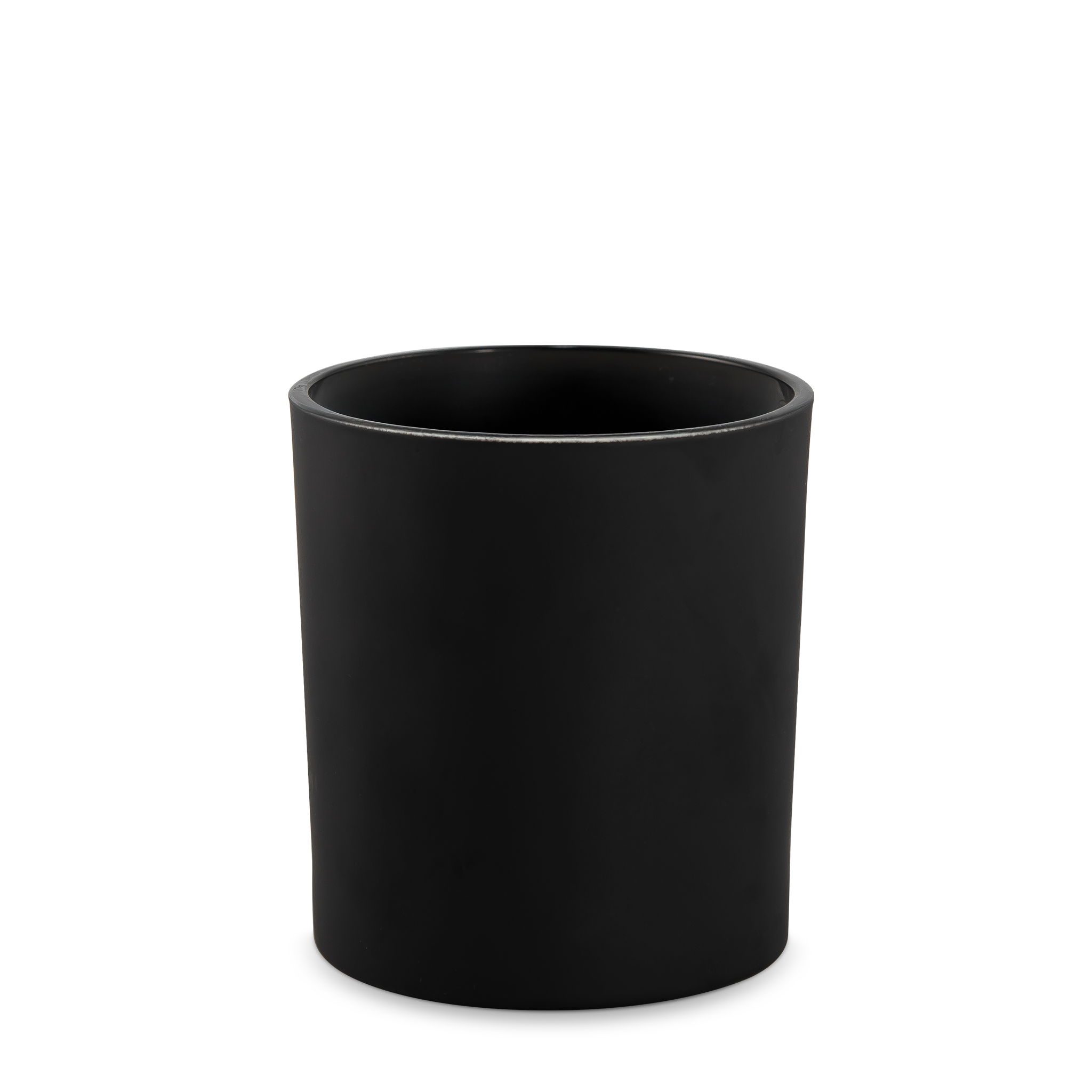 Stone_Candles_Supplies_Heavy_Rocks_Glass_Black_Matte_11oz