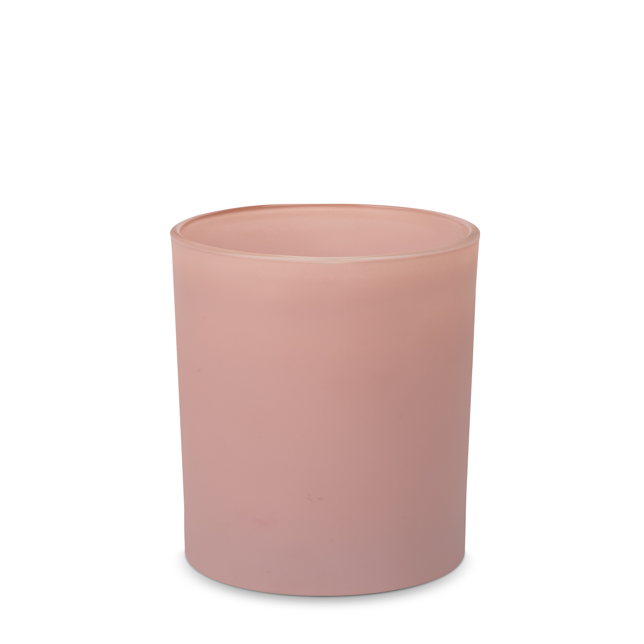 Stone_Candles_Supplies_Heavy_Rocks_Glass_Blush_Pink_Matte_11oz