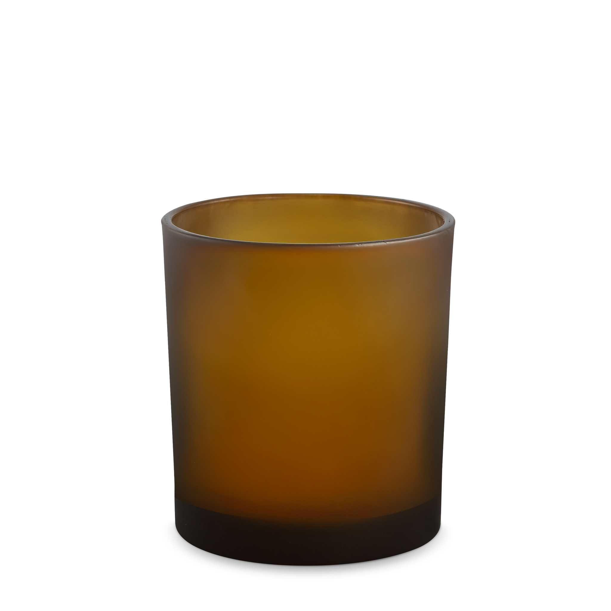 Stone_Candles_Supplies_Heavy_Rocks_Glass_Amber_Frost_11oz