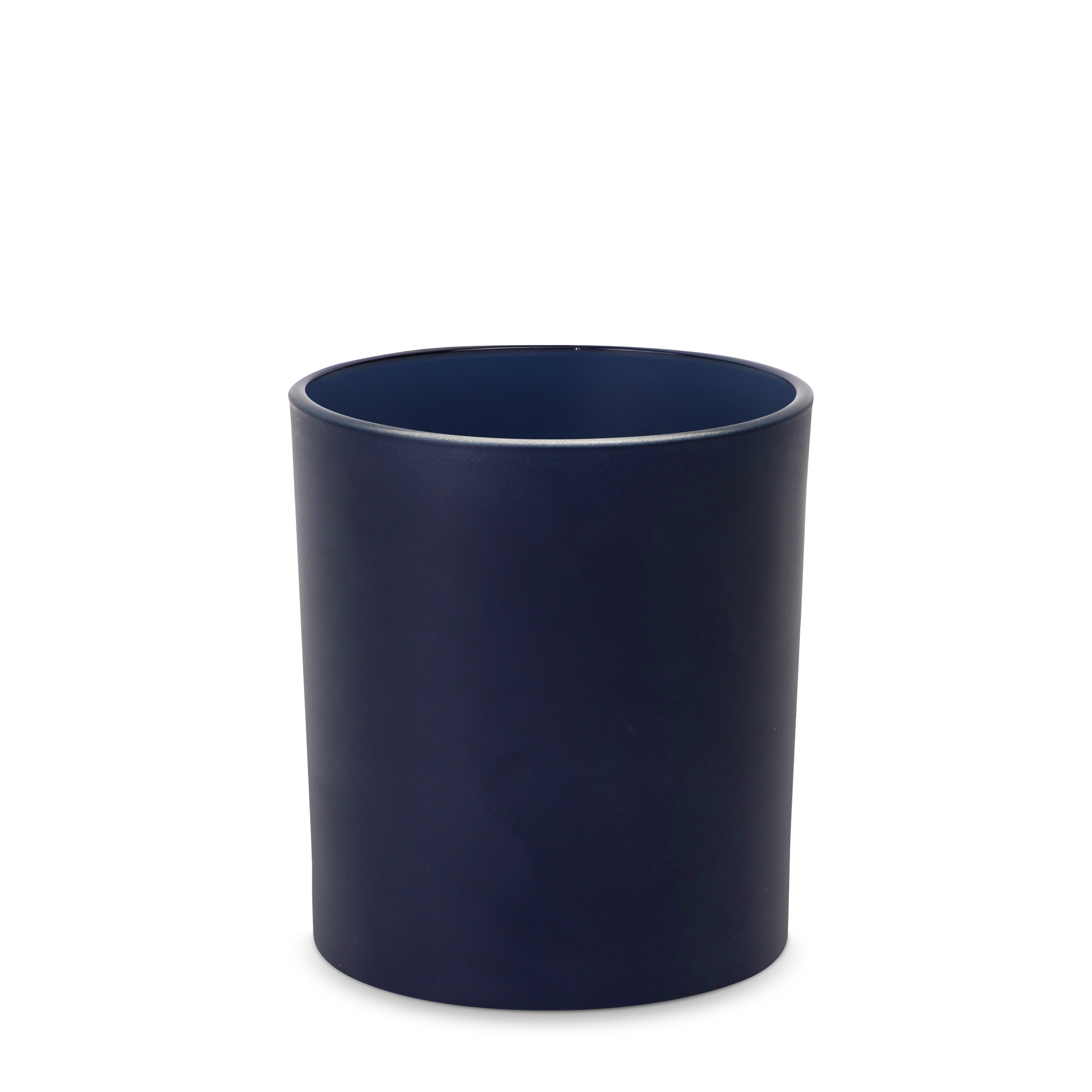 Stone_Candles_Supplies_Heavy_Rocks_Glass_Navy_Blue_Matte_11oz