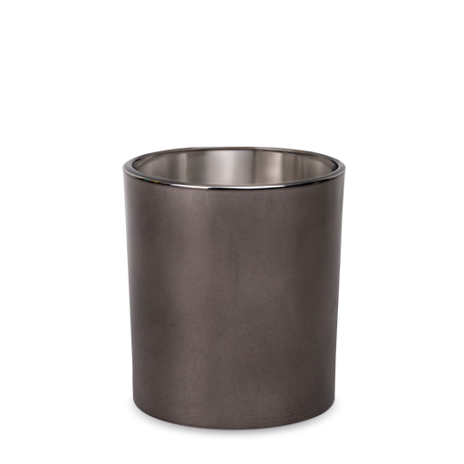 Stonecandles-Supplies-Heavy-Rocks-Glass-Smokey-Grey-Electroplate-8oz