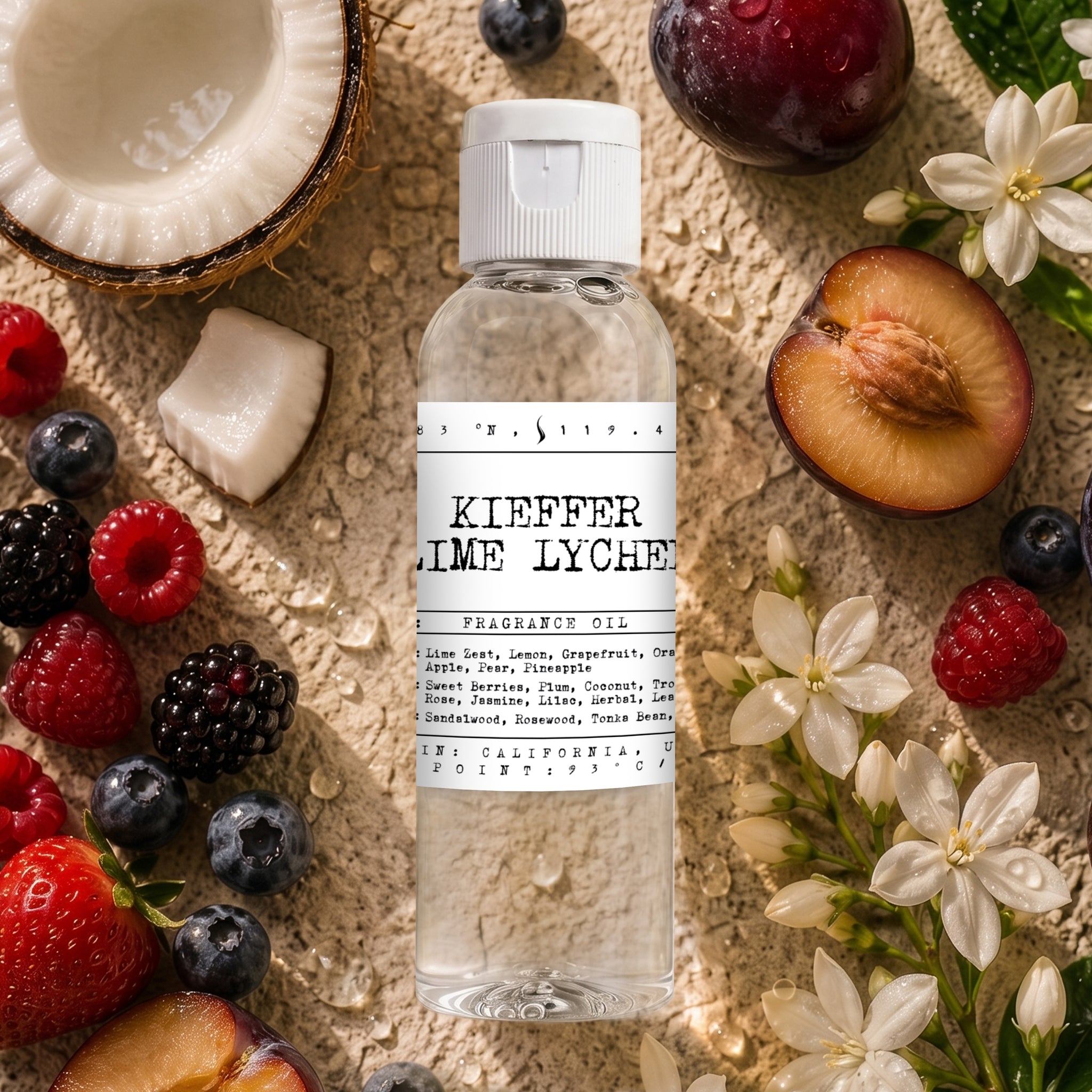 Kieffer Lime Lychee Fragrance Oil