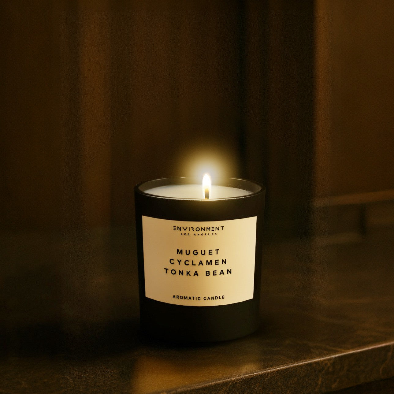 8oz Muguet | Cyclamen | Tonka Bean Candle with Lid and Box (Inspired by YSL Libre®)