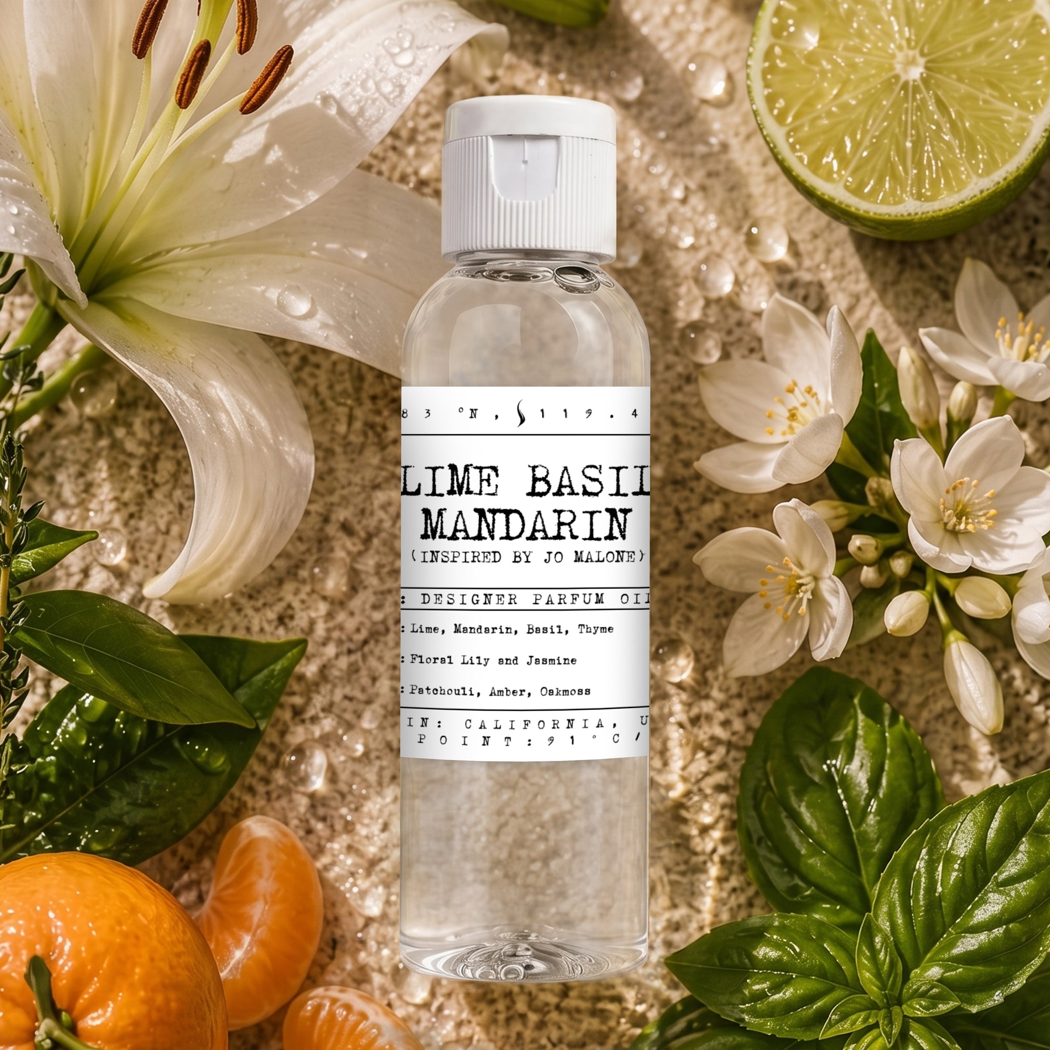 Lime Basil Mandarin (Our version) Fragrance Oil