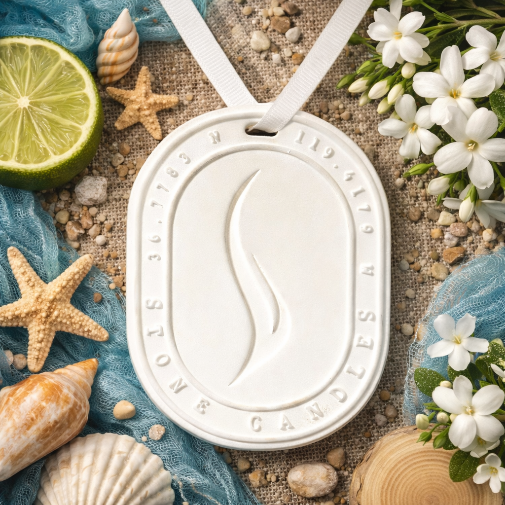 Scented Oval Diffuser (Marine | Bergamot | Jasmine)