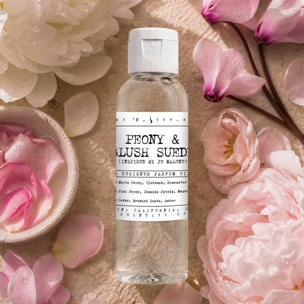 Peony & Blush Suede (Our version) Fragrance Oil