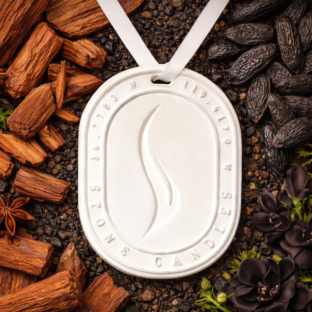 Scented Oval Diffuser (Santal | Tonka Bean | Black Musk)