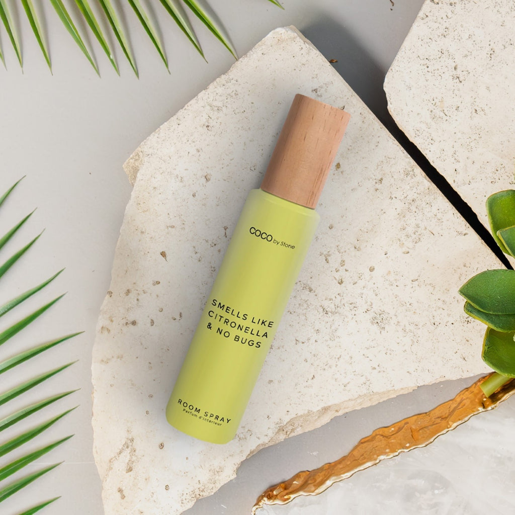 Smells Like Citronella & No Bugs — Stone Candles