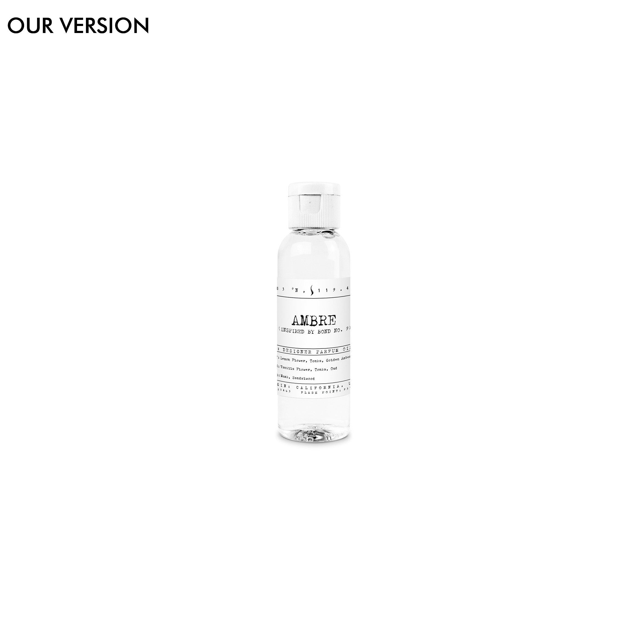 Ambre (our version) Fragrance Oil