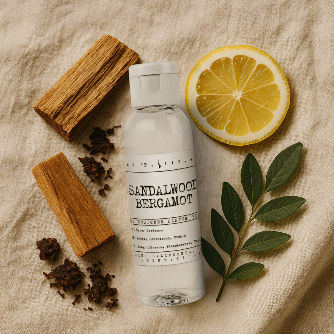 Sandalwood Bergamot Fragrance Oil