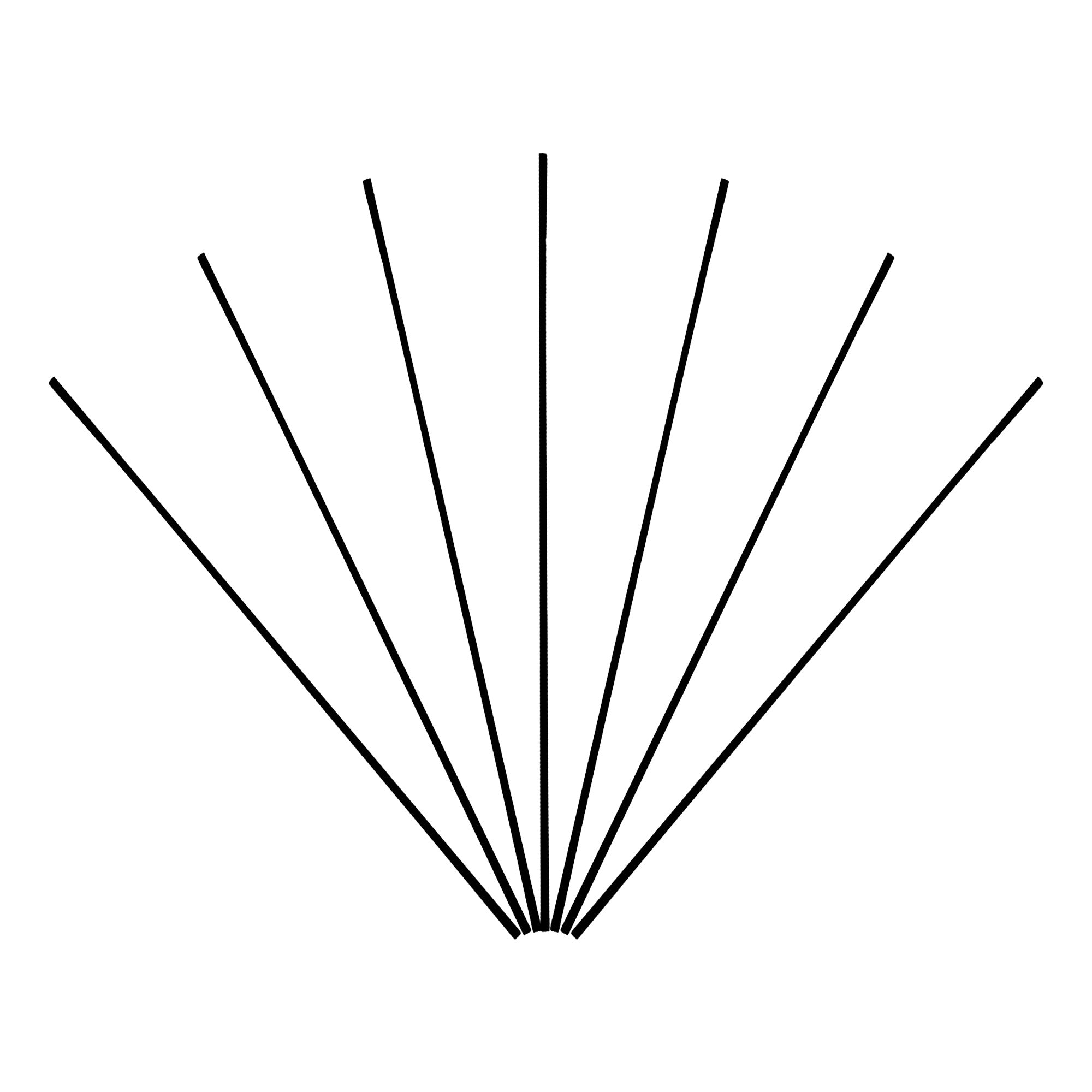 Diffuser Stick (Black) - Thin (22cm/8.6")