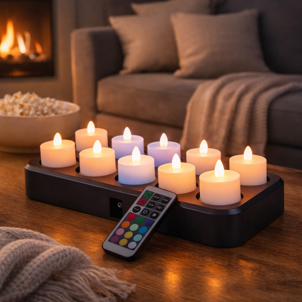 LED Electrical Candle Lights 12 Pack