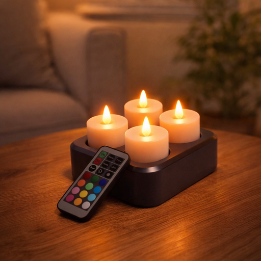 LED Electrical Candle Lights 4 Pack