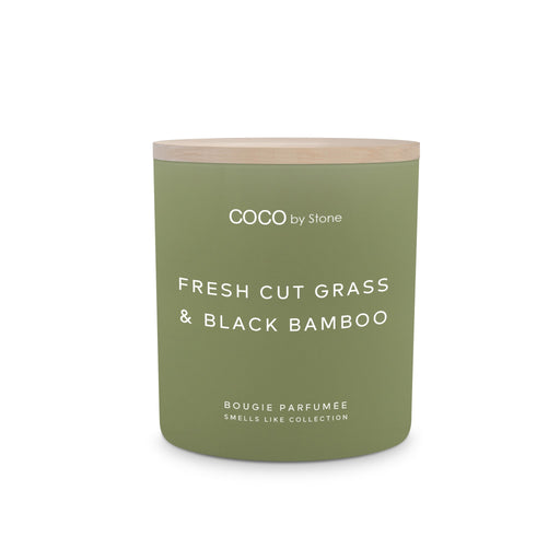 11oz Smells Like Fresh Cut Grass & Black Bamboo Candle