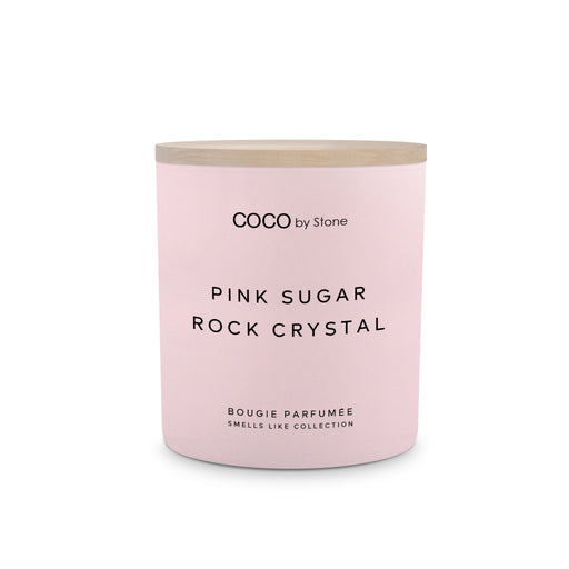 11oz Smells Like Pink Sugar Rock Crystal Candle